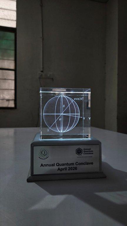 Annual Quantum Conclave Trophy — Trove Momentz